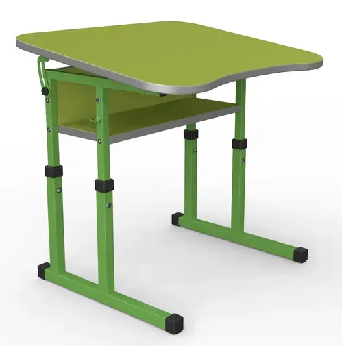 Стіл учнівський №4-7 з регулюванням куту нахилу стільниці 700х500 МФ Вересень